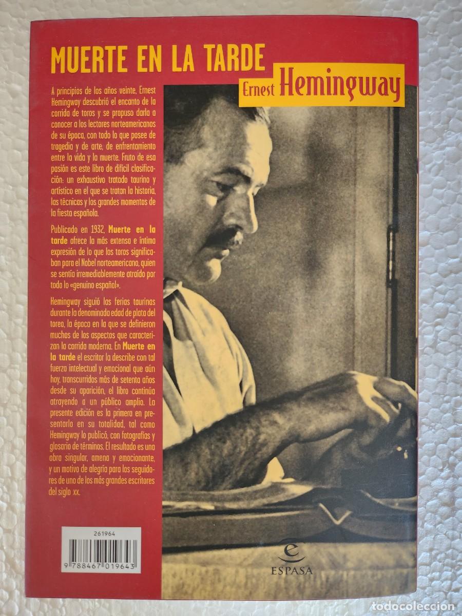 Libros de segunda mano: Hemingway: Muerte en la tarde - Foto 2