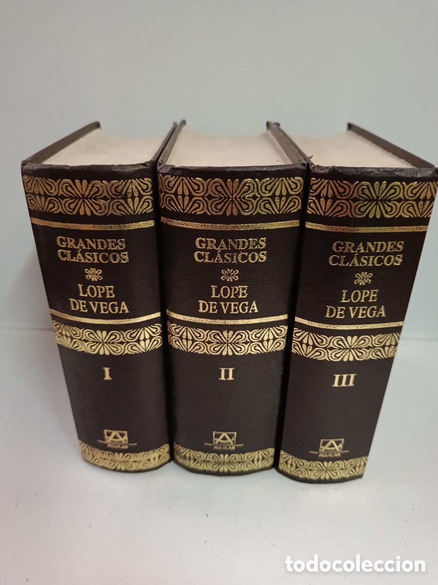 Second hand books: Grandes cl&aacute;sicos Lope de Vega 3 vol&uacute;menes