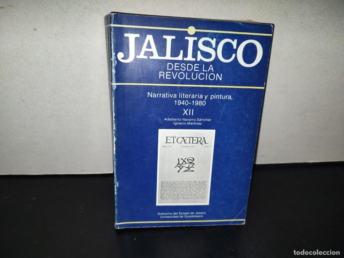 Libros de segunda mano: 221- Jalisco Desde La Revoluci&oacute;n XII. Narrativa Literaria Y Pintura, 1940-1980