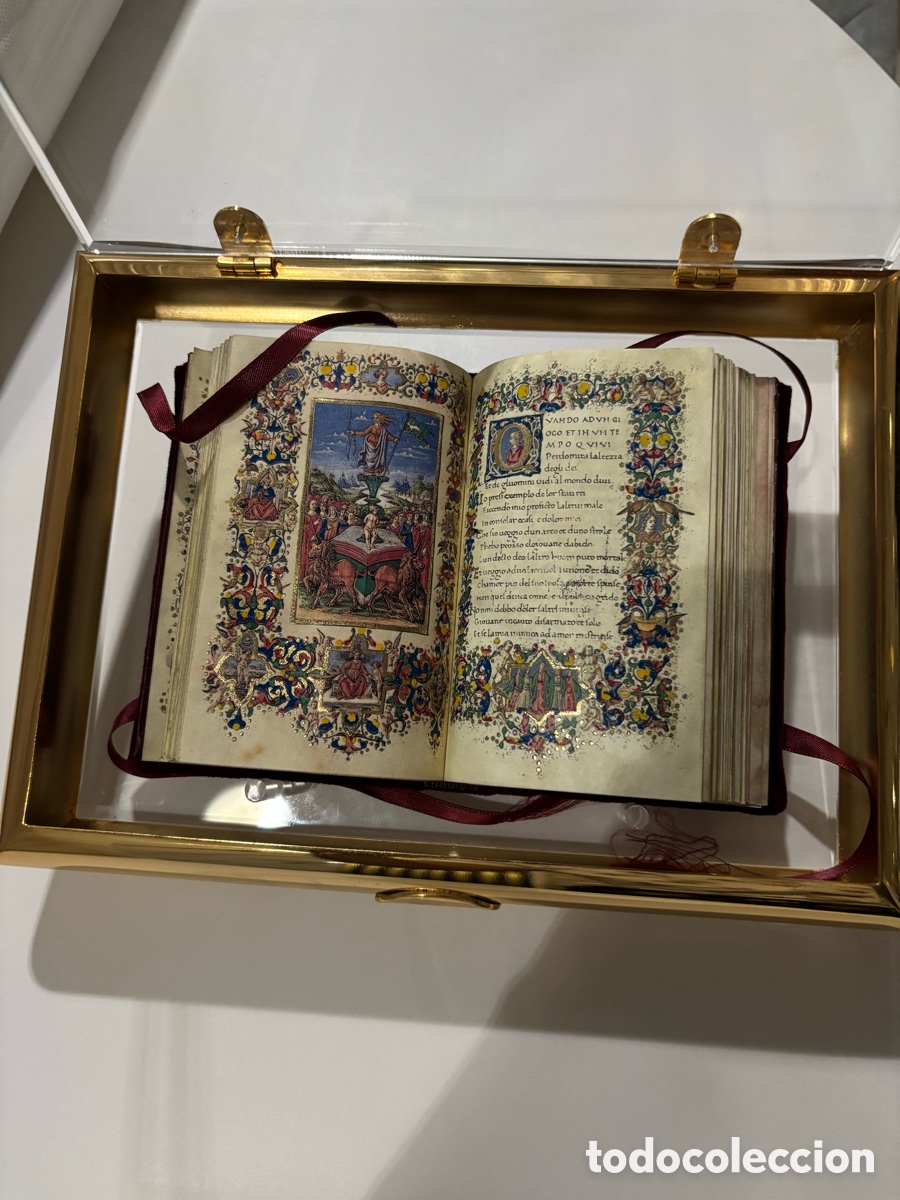 Libros de segunda mano: Facs&iacute;mil Trionfi (Triunfos de Petrarca)