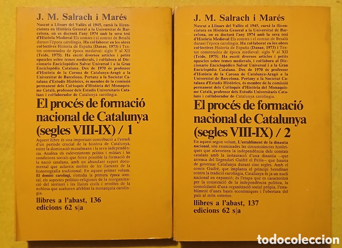 Libros de segunda mano: El proc&eacute;s de formaci&oacute; Nacional de Catalunya - Foto 2