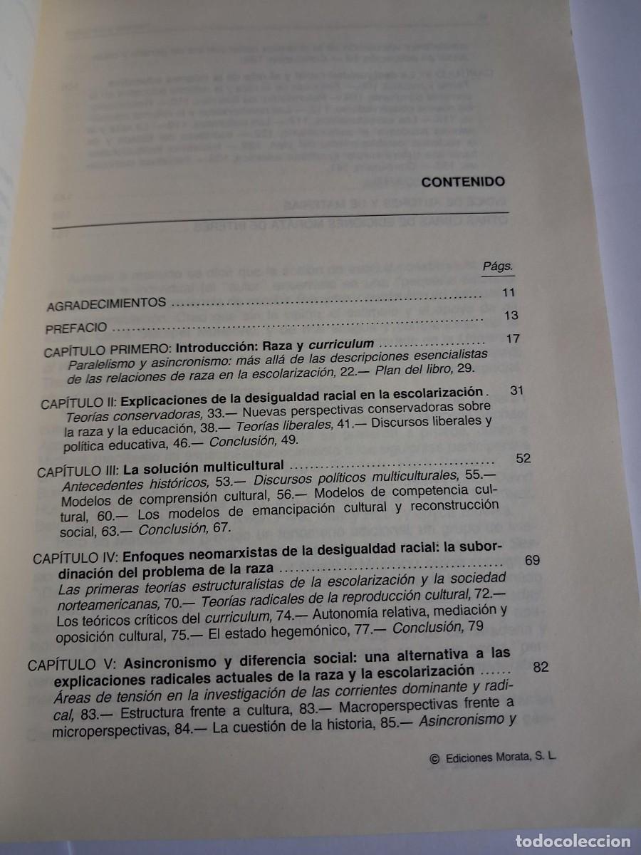 Libros de segunda mano: Racismo y curriculum (Cameron McCarthy) - Foto 3
