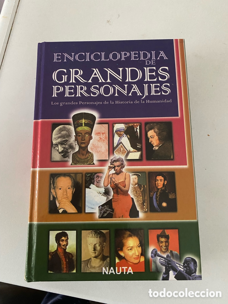Libros de segunda mano: Enciclopedia De Grandes Personajes Nauta