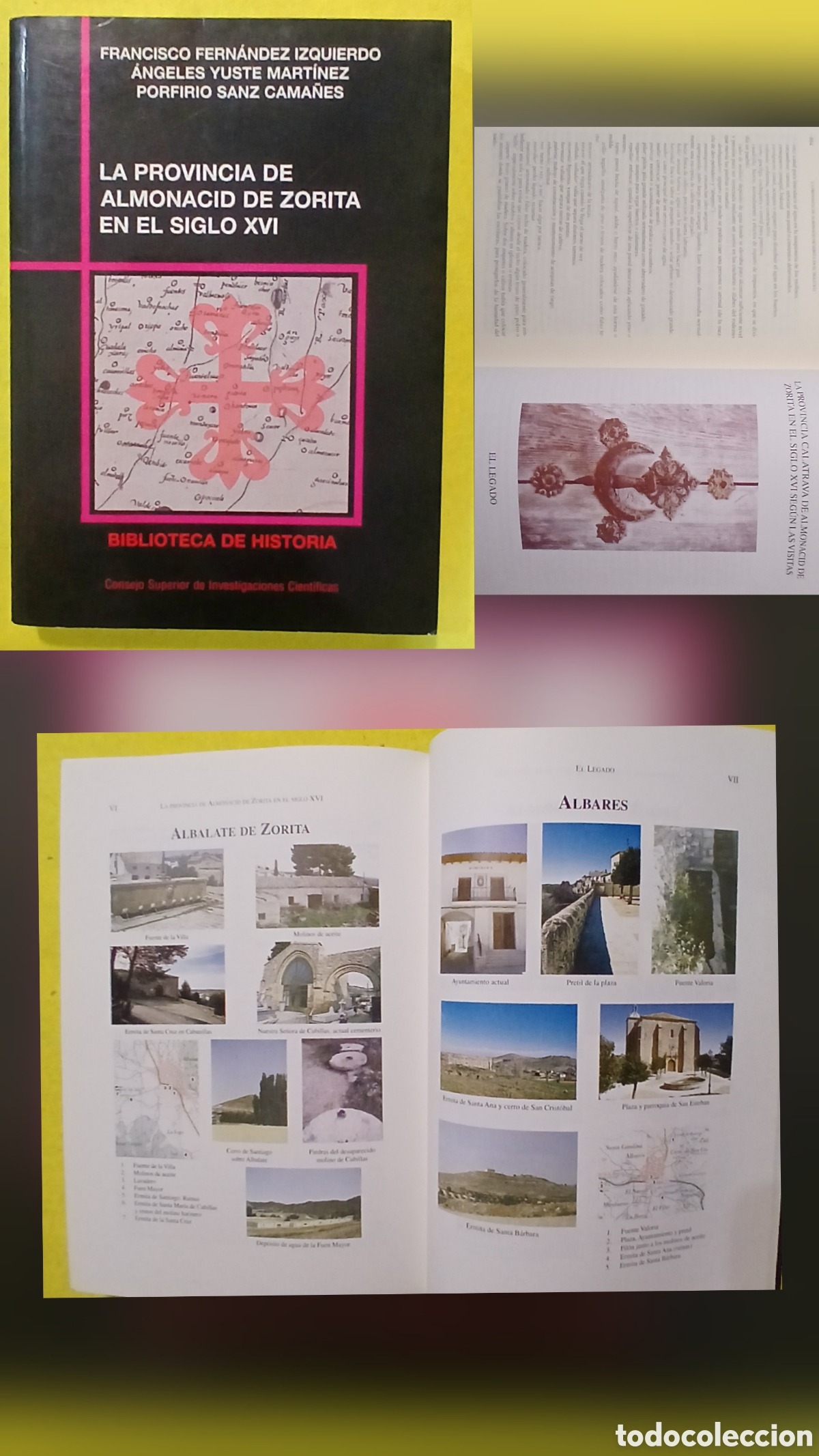Livros em segunda m&atilde;o: La provincia de Almonacid de Zorita en el siglo XVI