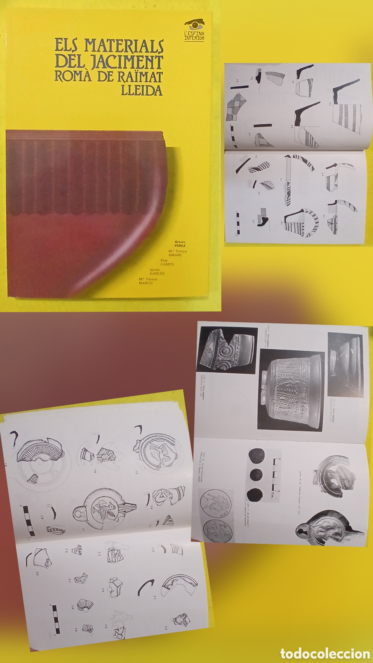 Libros de segunda mano: ELS MATERIALS DEL JACIMENT ROMA DE RA&Iuml;MAT LLEIDA - Foto 1