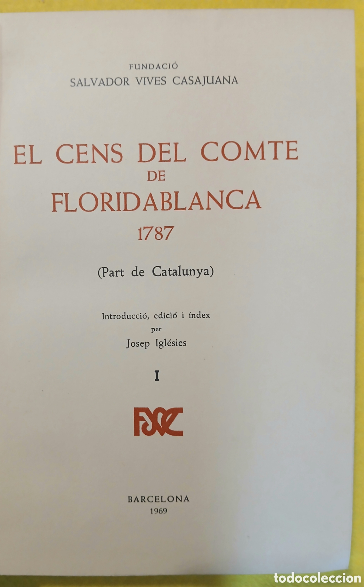 Libros de segunda mano: EL CENS DEL COMTE DE FLORIDABLANCA 1787 - Foto 4