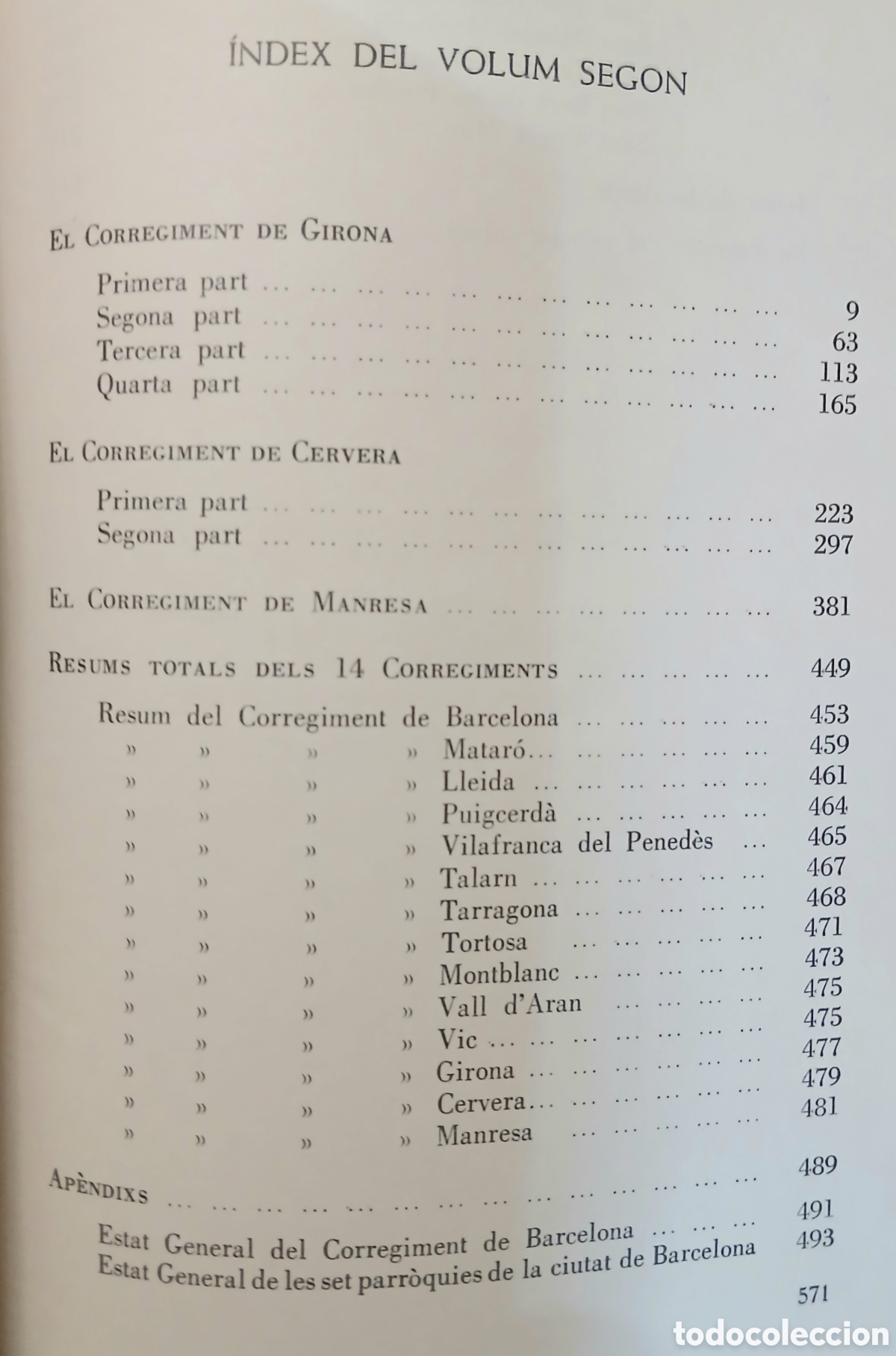 Libros de segunda mano: EL CENS DEL COMTE DE FLORIDABLANCA 1787 - Foto 9