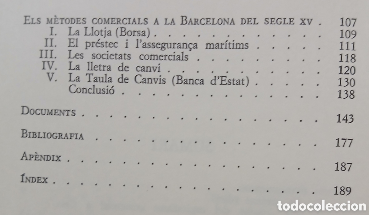 Libros de segunda mano: ELS M&Egrave;TODES COMERCIALS A LA BARCELONA MEDIEVAL - Foto 4