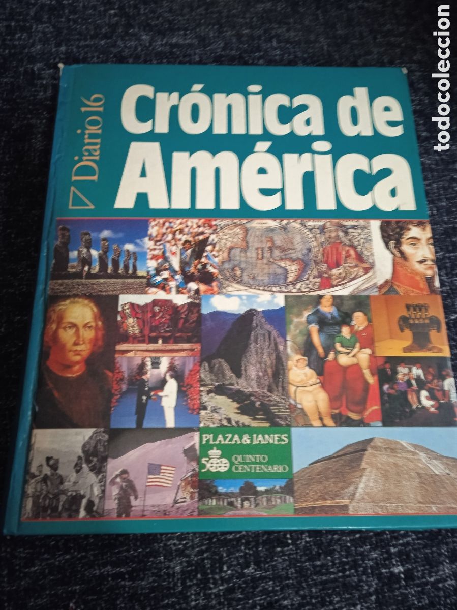 Second hand books: Cr&oacute;nica de Am&eacute;rica.-ed. Diario 16 -completo encuadernado