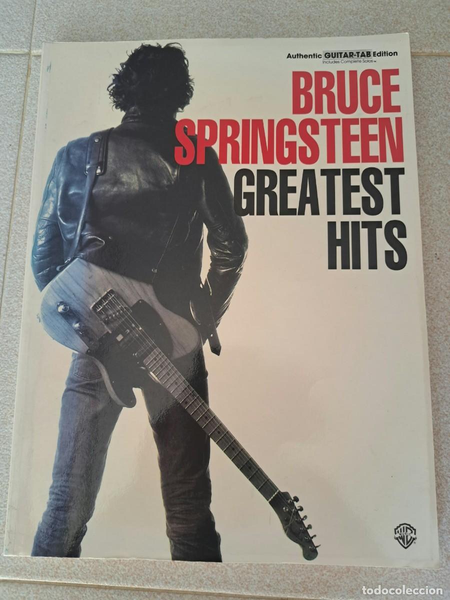 Gebrauchte B&uuml;cher: BRUCE SPRINGSTEEN - LIBRO DE PARTITURAS - GRANDES EXITOS - COMO NUEVO - GREATESTS HITS - PIANO y GUI