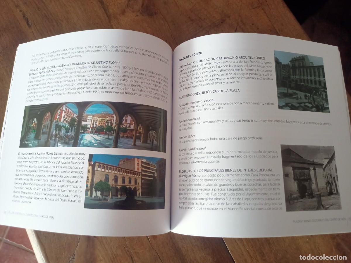 Libros de segunda mano: Libro plaza y bienes culturales del centro de Ja&eacute;n - Foto 2