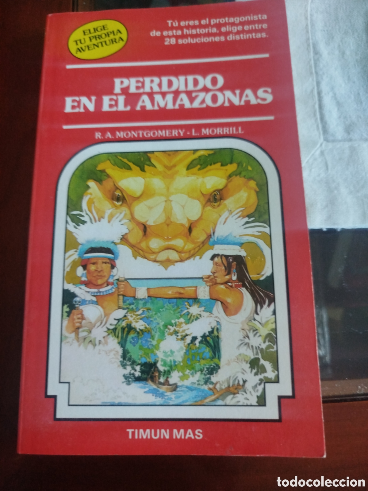 Libri di seconda mano: Elige tu propia aventura n.14.perdido en el amazonas
