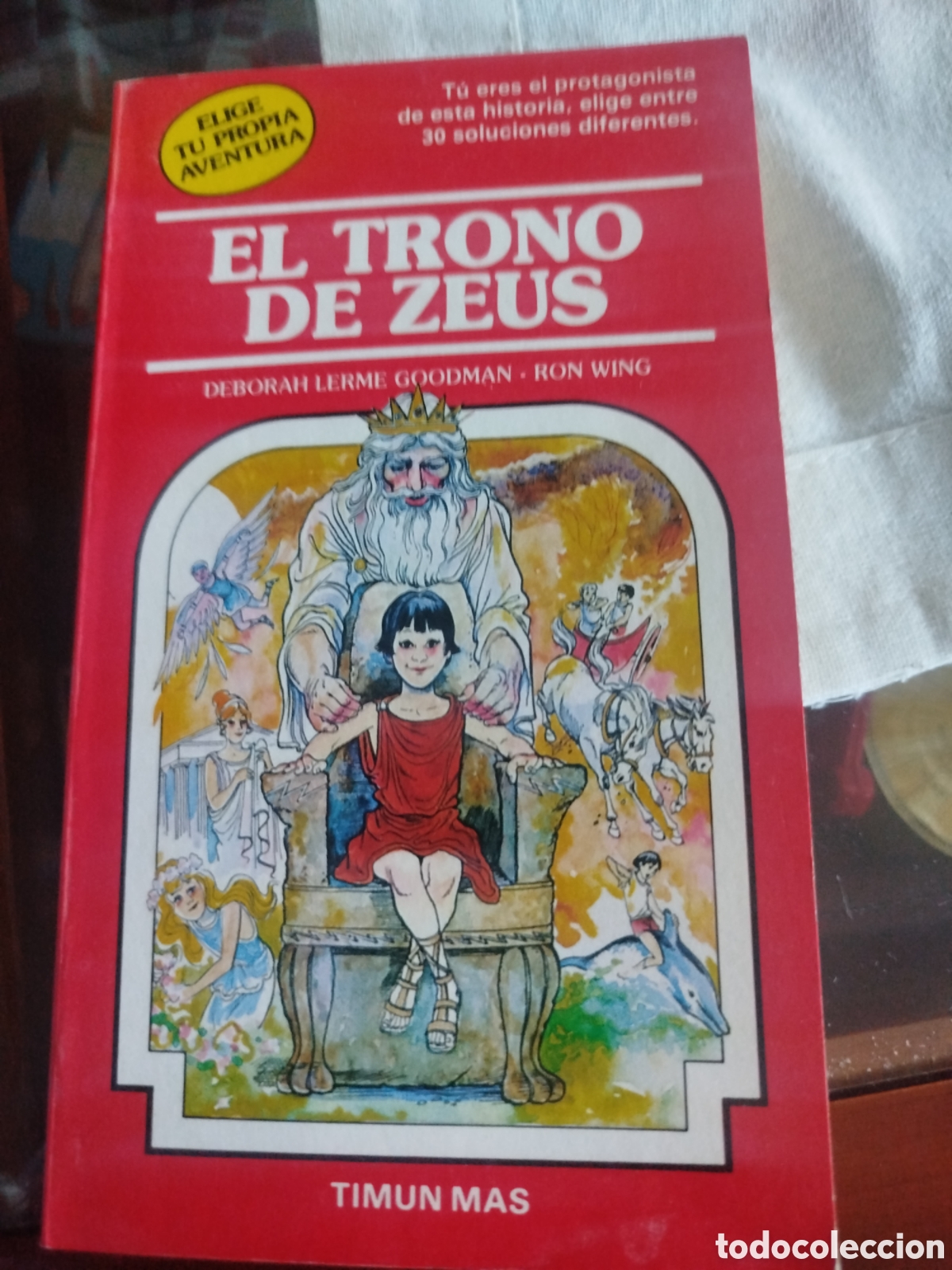 Libros de segunda mano: Elige tu propia aventura.n29 el trono de zeus