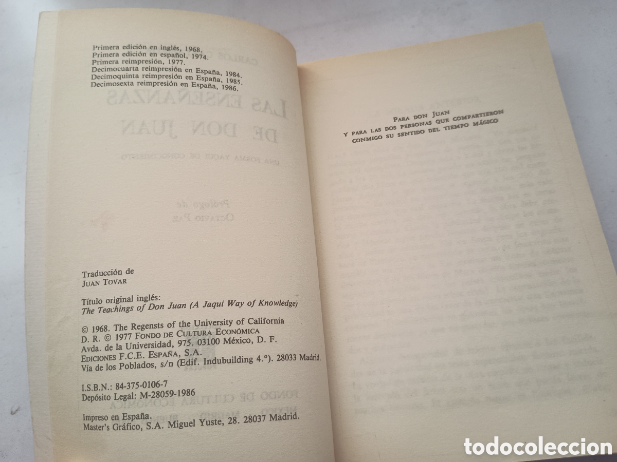 Libros de segunda mano: LOTE - EL SEGUNDO ANILLO DE PODER Y LAS ENSE&Ntilde;ANZAS DE DON JUAN - CARLOS CASTANEDA - Foto 8