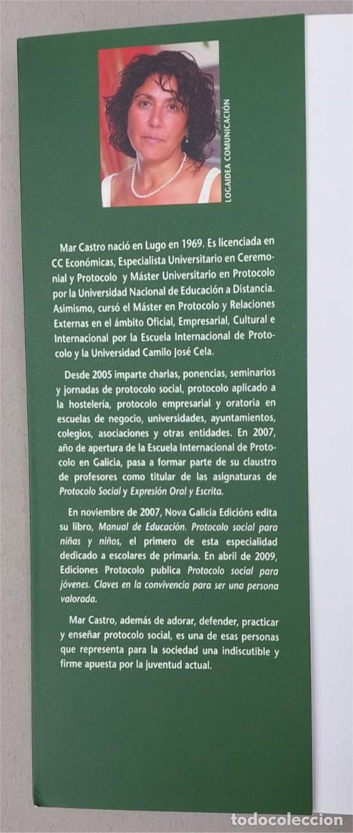 Libros de segunda mano: PROTOCOLO SOCIAL - MARIA DEL MAR CASTRO MAESTRE - EDICIONES PROTOCOLO - Foto 3
