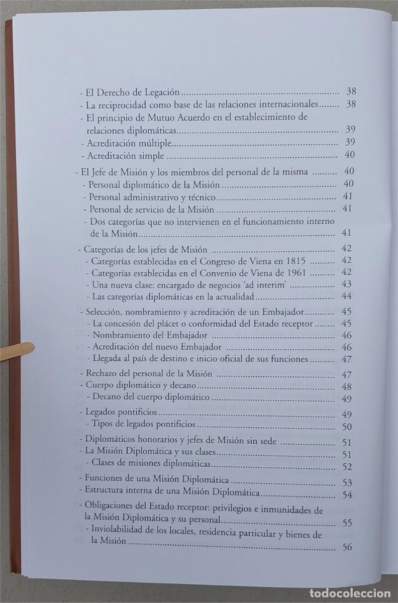 Libros de segunda mano: LA DIPLOMACIA Y SU PROTOCOLO - BLANCA L&Oacute;PEZ CABALLERO - EDICIONES PROTOCOLO - Foto 7