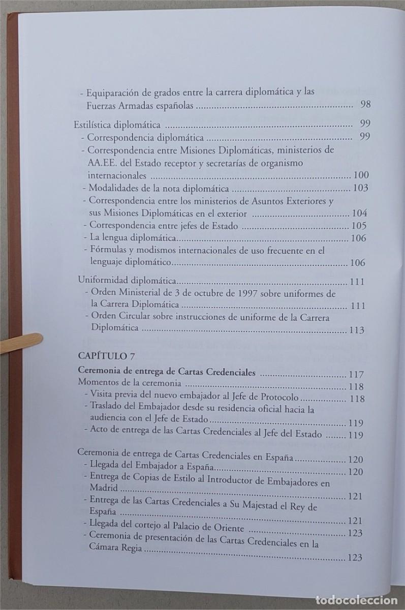 Libros de segunda mano: LA DIPLOMACIA Y SU PROTOCOLO - BLANCA L&Oacute;PEZ CABALLERO - EDICIONES PROTOCOLO - Foto 11