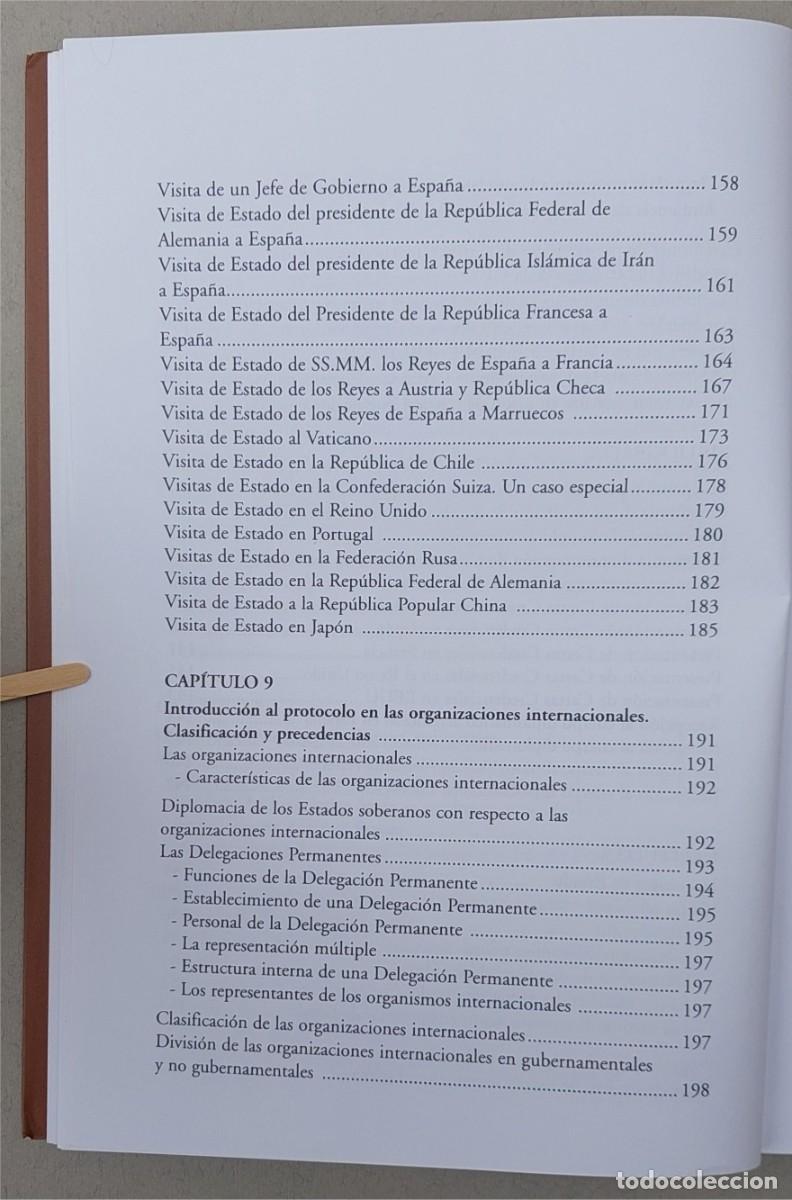 Libros de segunda mano: LA DIPLOMACIA Y SU PROTOCOLO - BLANCA L&Oacute;PEZ CABALLERO - EDICIONES PROTOCOLO - Foto 13