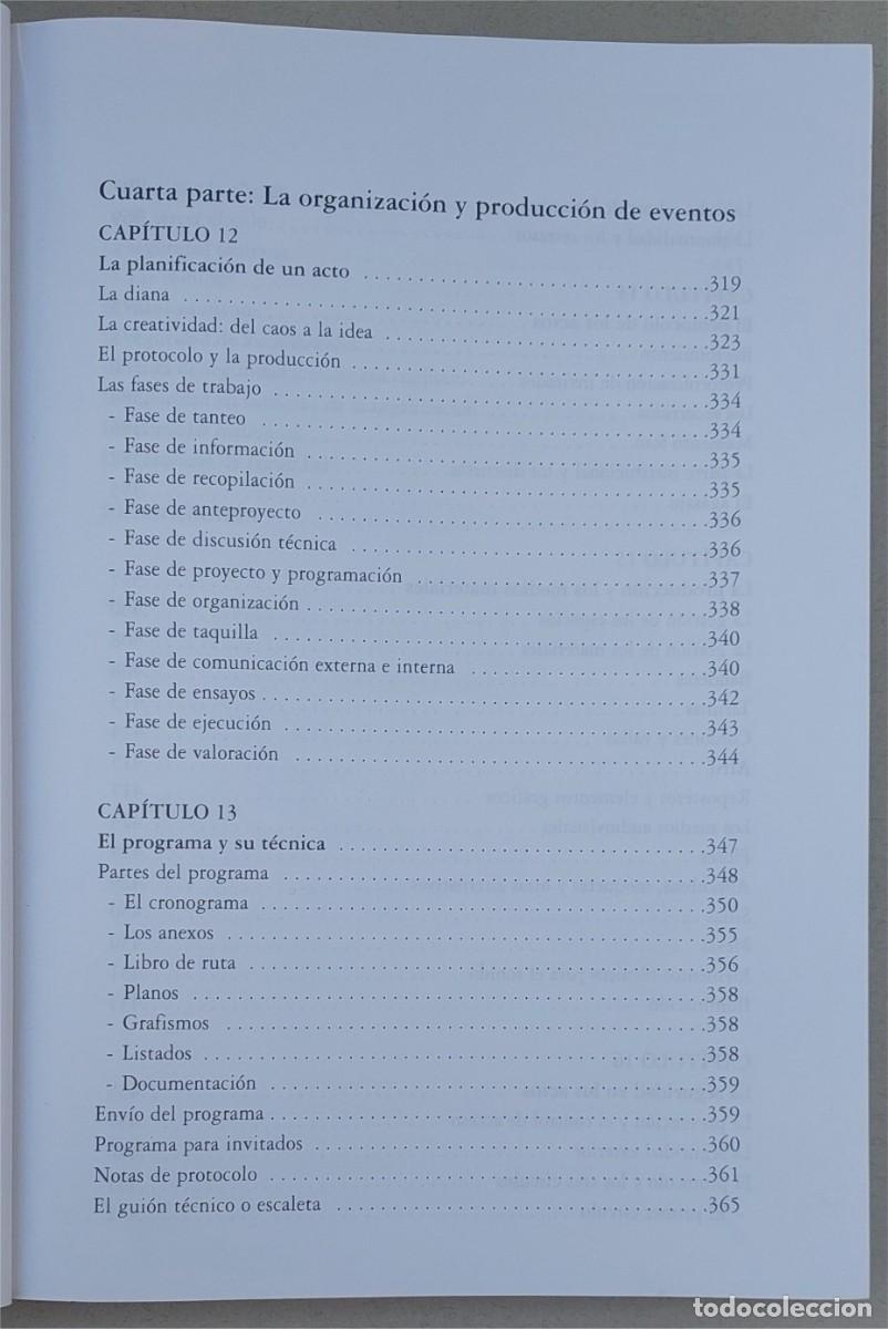 Libros de segunda mano: PROTOCOLO PARA EVENTOS - CARLOS FUENTE LAFUENTE - EDICIONES PROTOCOLO - Foto 9