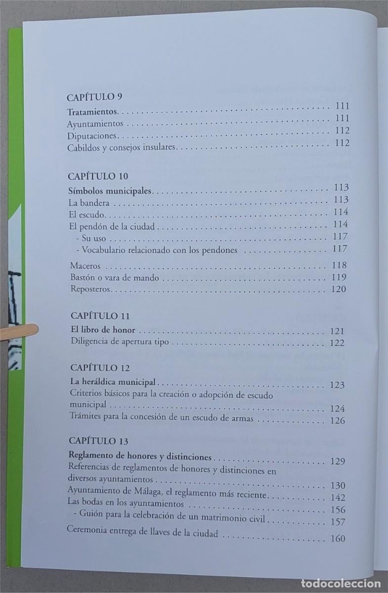 Libros de segunda mano: EL PROTOCOLO EN LA ADMINISTRACI&Oacute;N LOCAL - IGNACIO MART&Iacute;NEZ SU&Aacute;REZ - EDICIONES PROTOCOLO - Foto 9