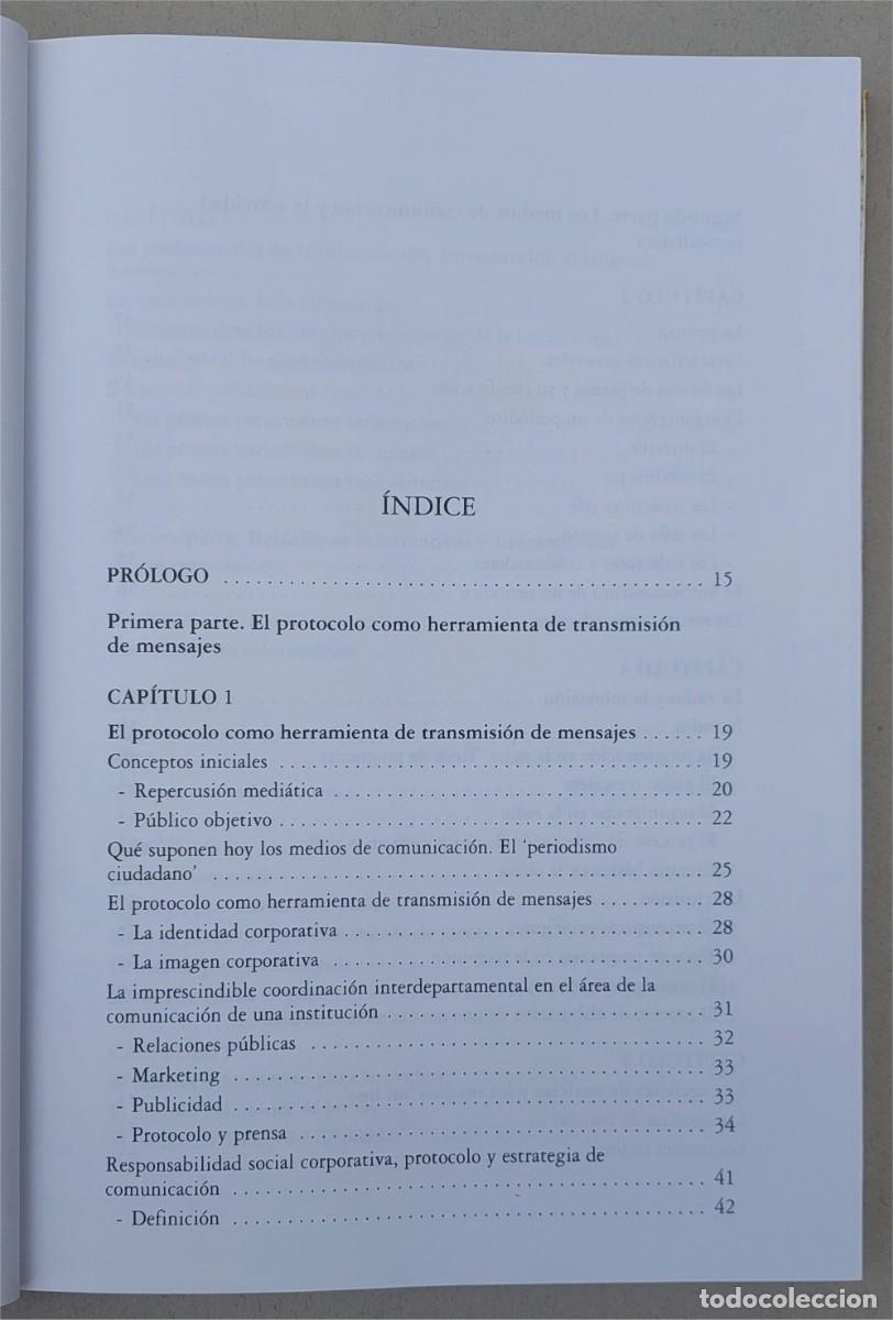 Libros de segunda mano: LA COMUNICACI&Oacute;N EN LOS EVENTOS - DIEGO ZALA MART&Iacute;NEZ - EDICIONES PROTOCOLO - Foto 6