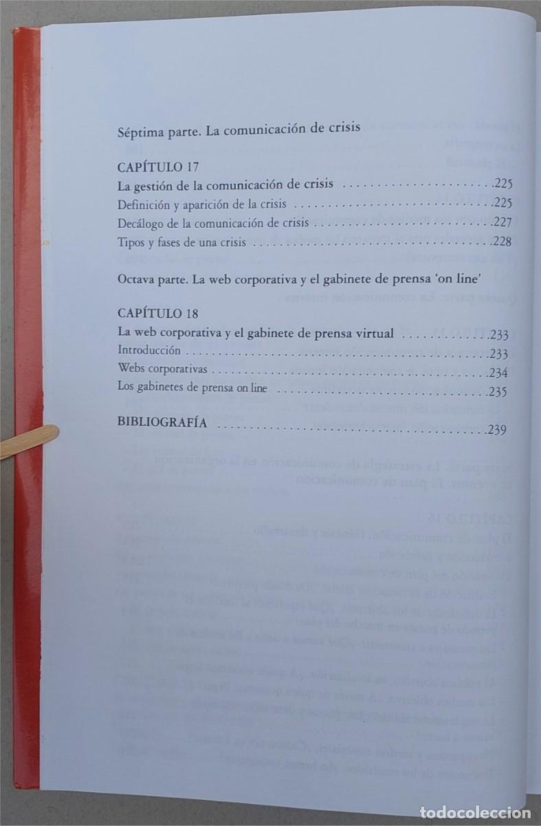 Libros de segunda mano: LA COMUNICACI&Oacute;N EN LOS EVENTOS - DIEGO ZALA MART&Iacute;NEZ - EDICIONES PROTOCOLO - Foto 11