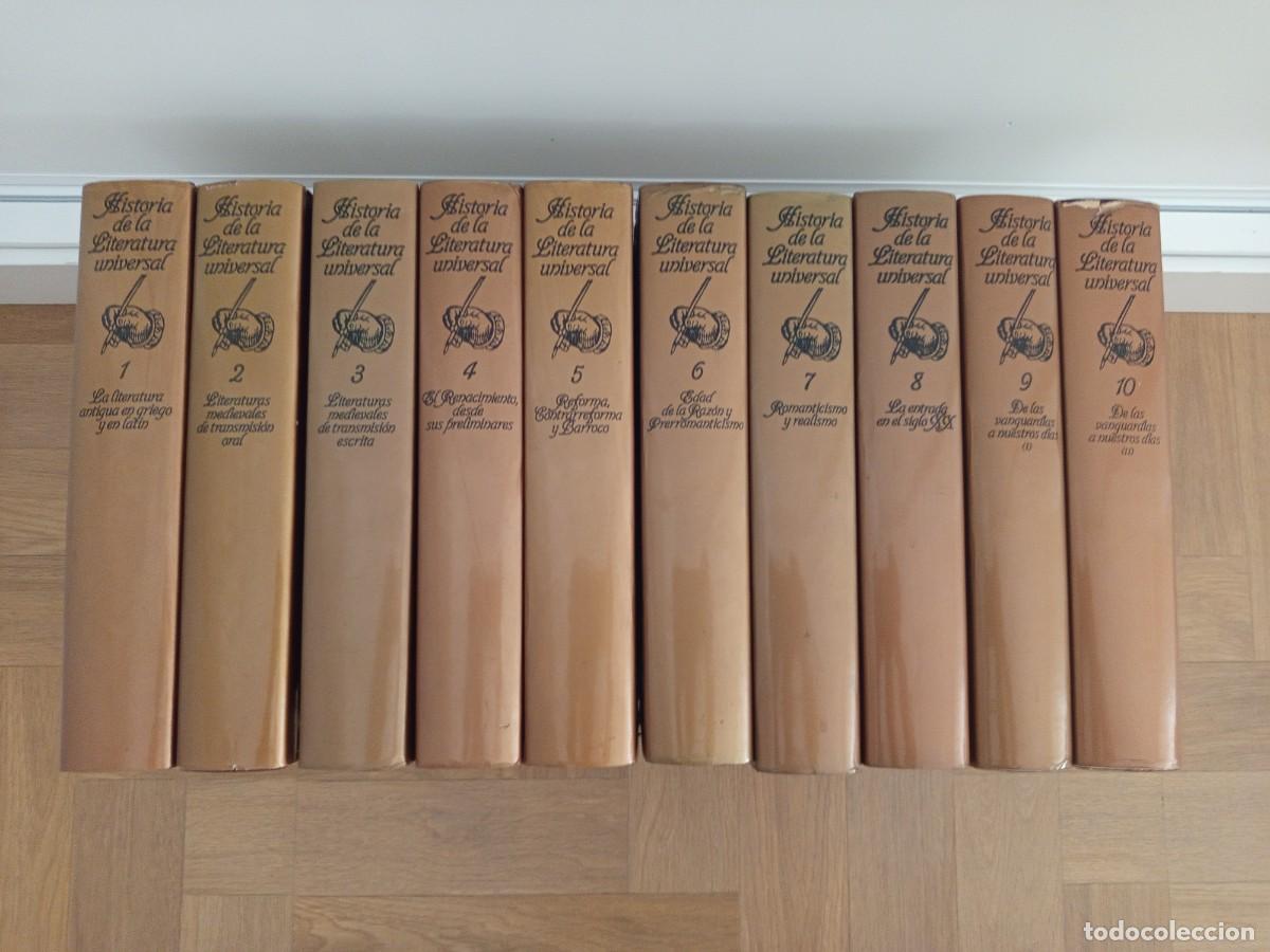 Livres d'occasion: JOYA 10 TOMOS. HISTORIA DE LA LITERATURA UNIVERSAL / EDITORIA PLANETA 1985 /RIQUER,VALVERDE/COMPLETA