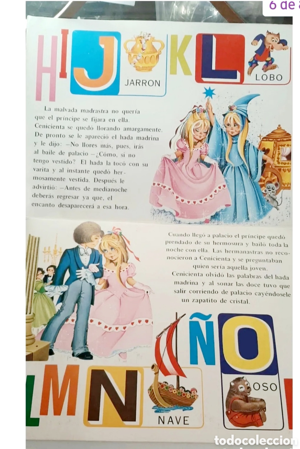 Libros de segunda mano: La cenicienta abc cuentos - Foto 2