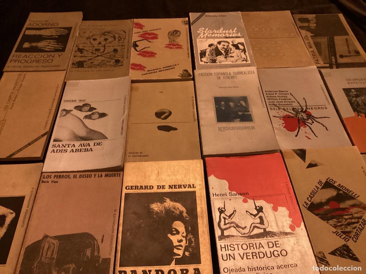 Libros de segunda mano: LOTE 18 TITULOS CUADERNOS &Iacute;NFIMOS TUSQUETS.