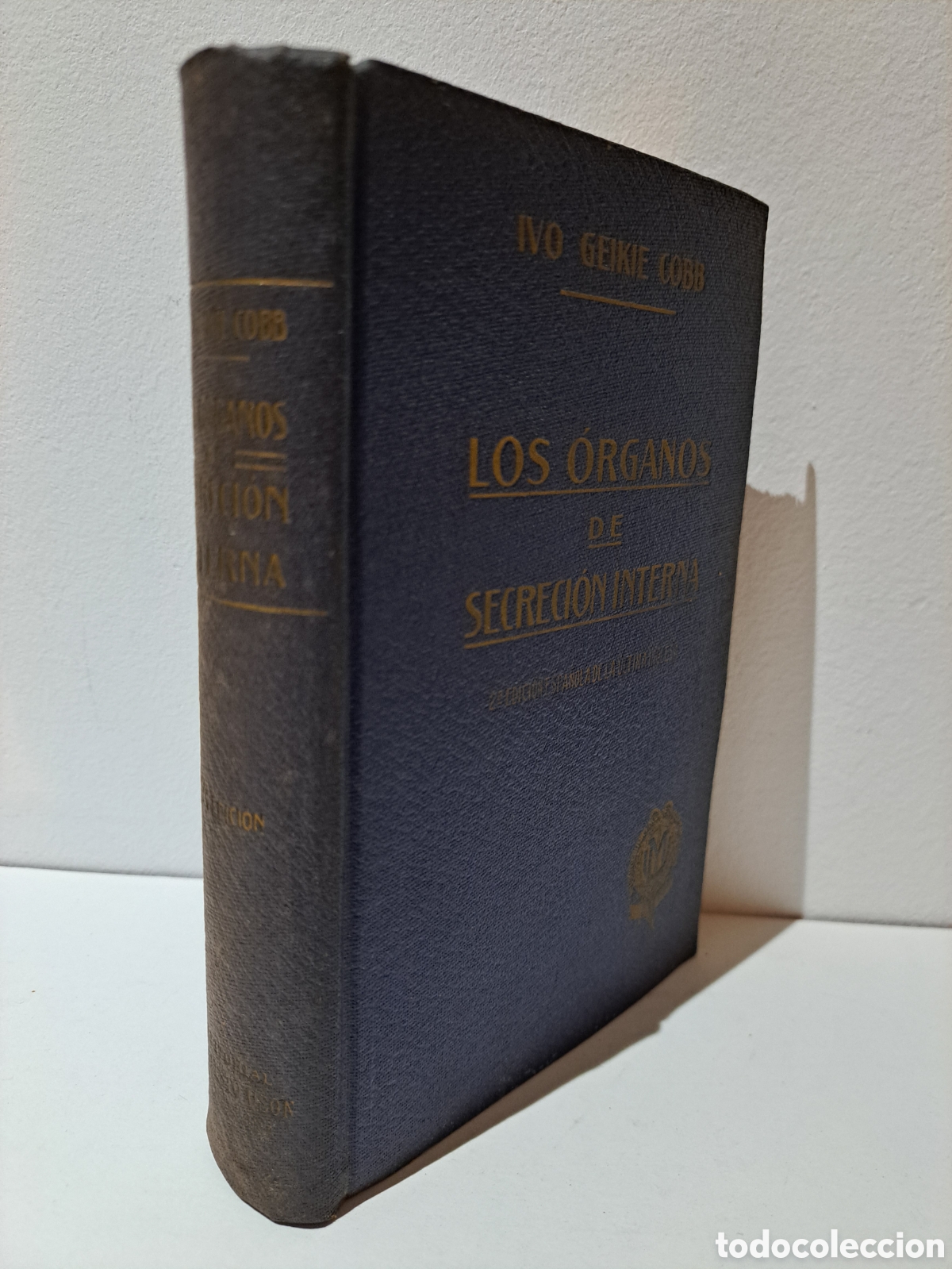 Libros de segunda mano: LOS ORGANOS DE SECRECION INTERNA - I.G. COBB, 1939