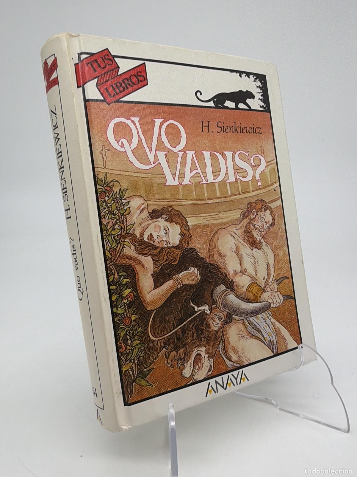 Second hand books: Quo vadis? Anaya tus libros | Henryk Sienkiewicz | Anaya Educaci&oacute;n | 2000