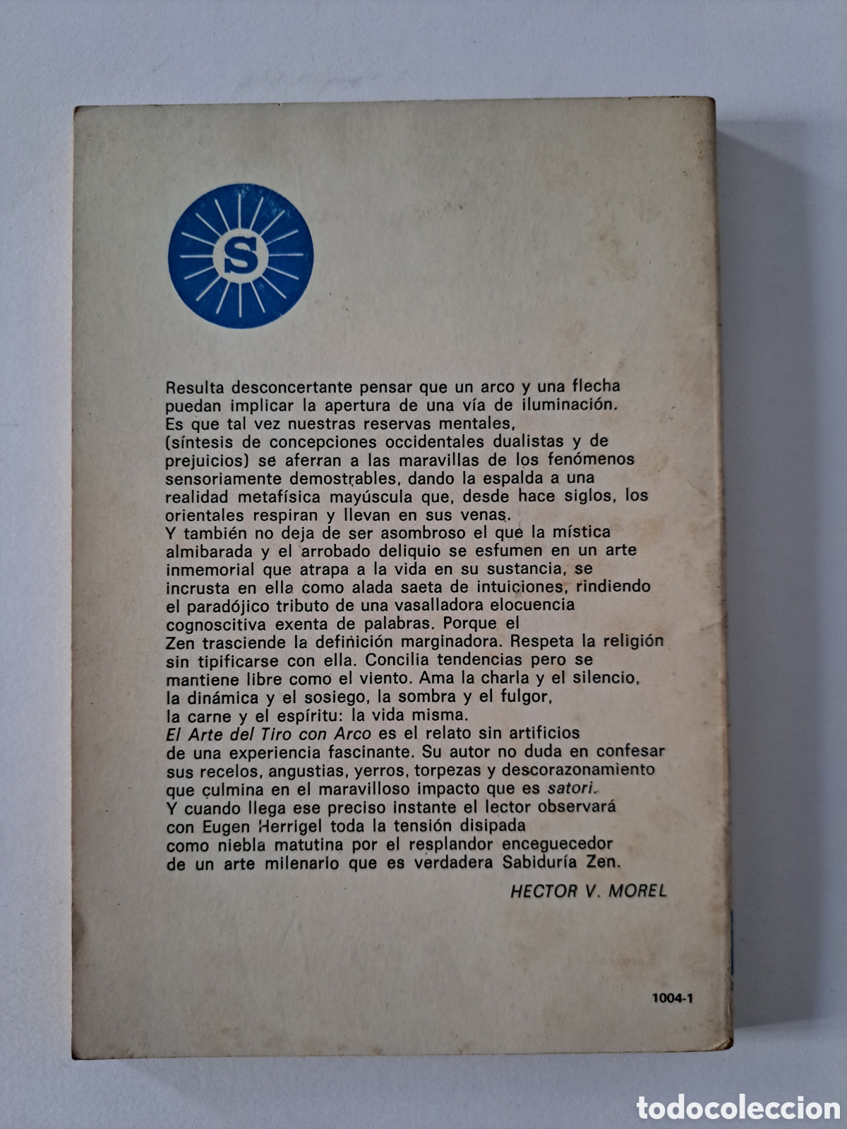 Libros de segunda mano: ZEN EN EL ARTE DEL TIRO CON ARCO - E. HERRIGEL - 1984 - Foto 3