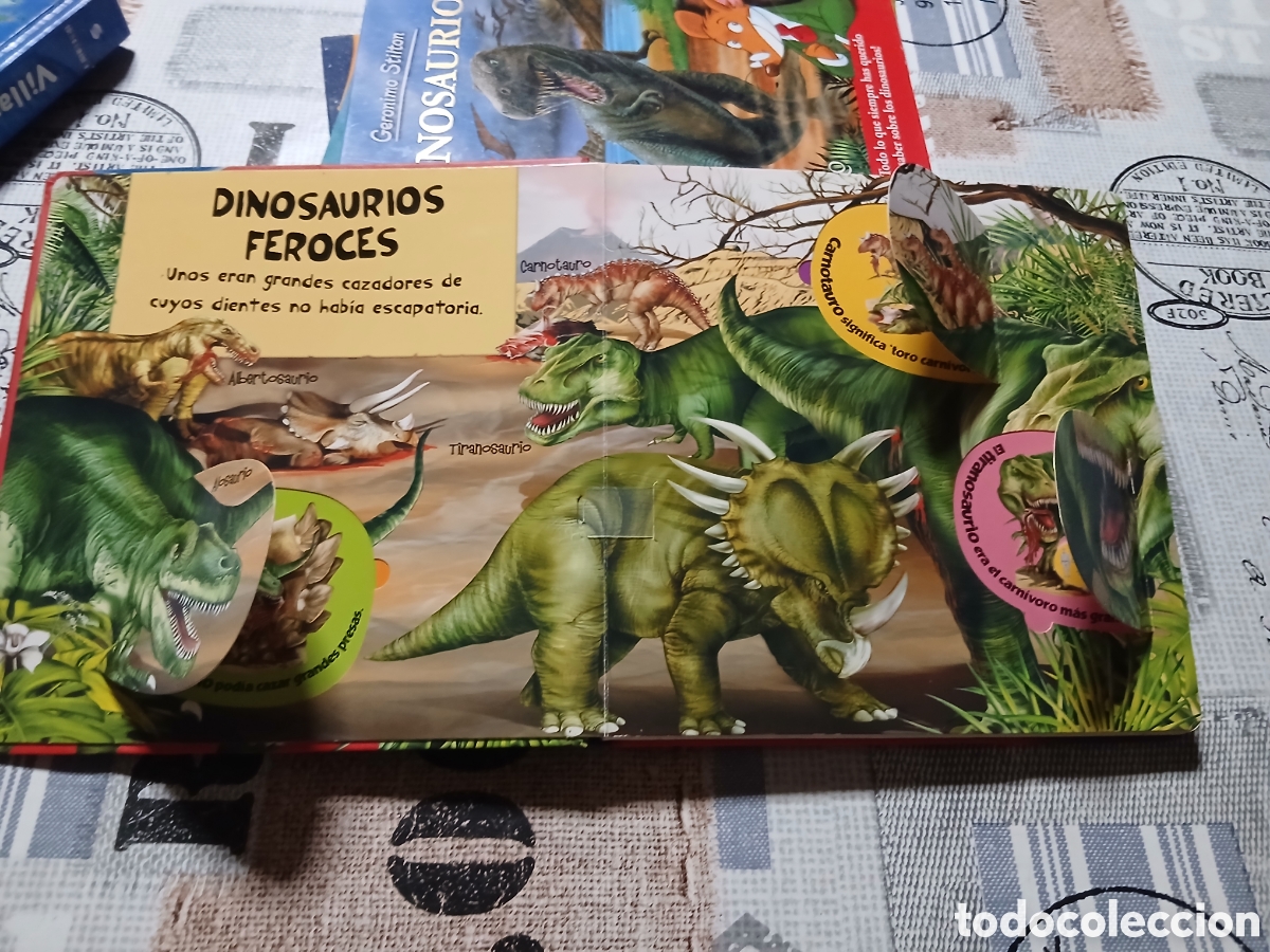 Libros de segunda mano: Libro Dinosaurios &iexcl;Este libro Suena! &iexcl;Y esconde mucho! -Ed. Susaeta- - Foto 3