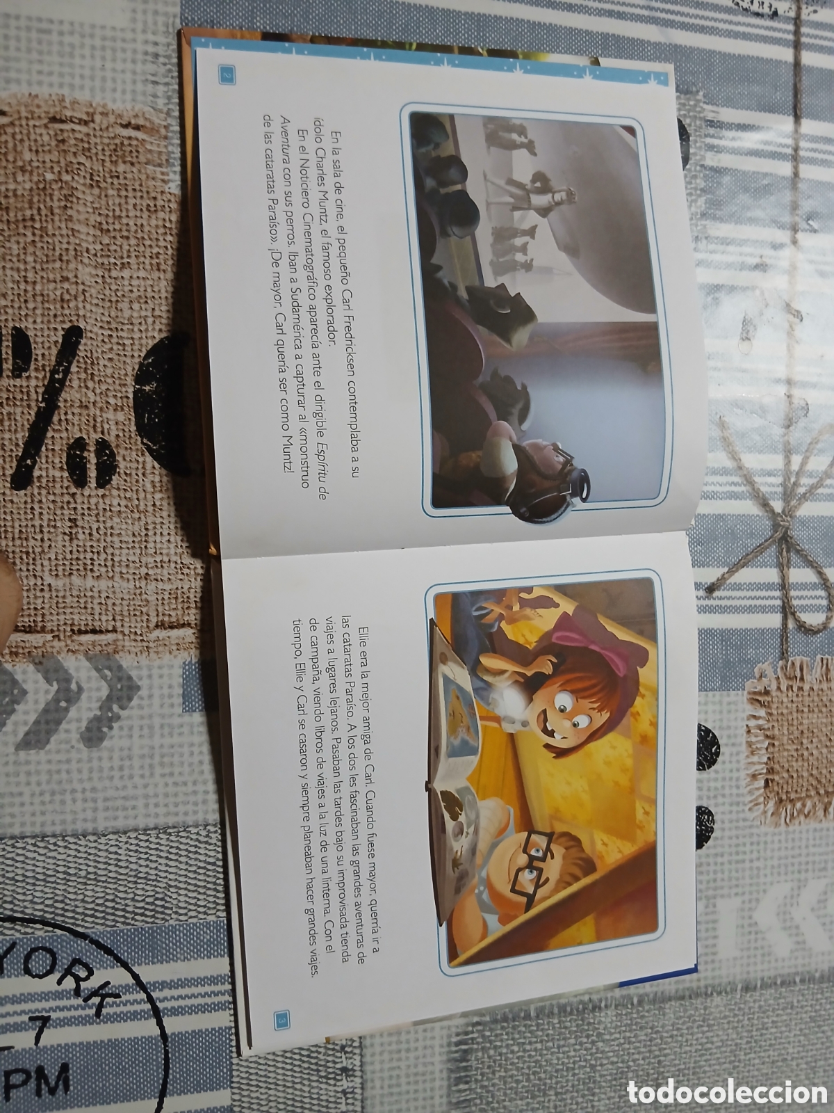 Libros de segunda mano: Libro UP -Disney- Cuentos Solidarios - Foto 4