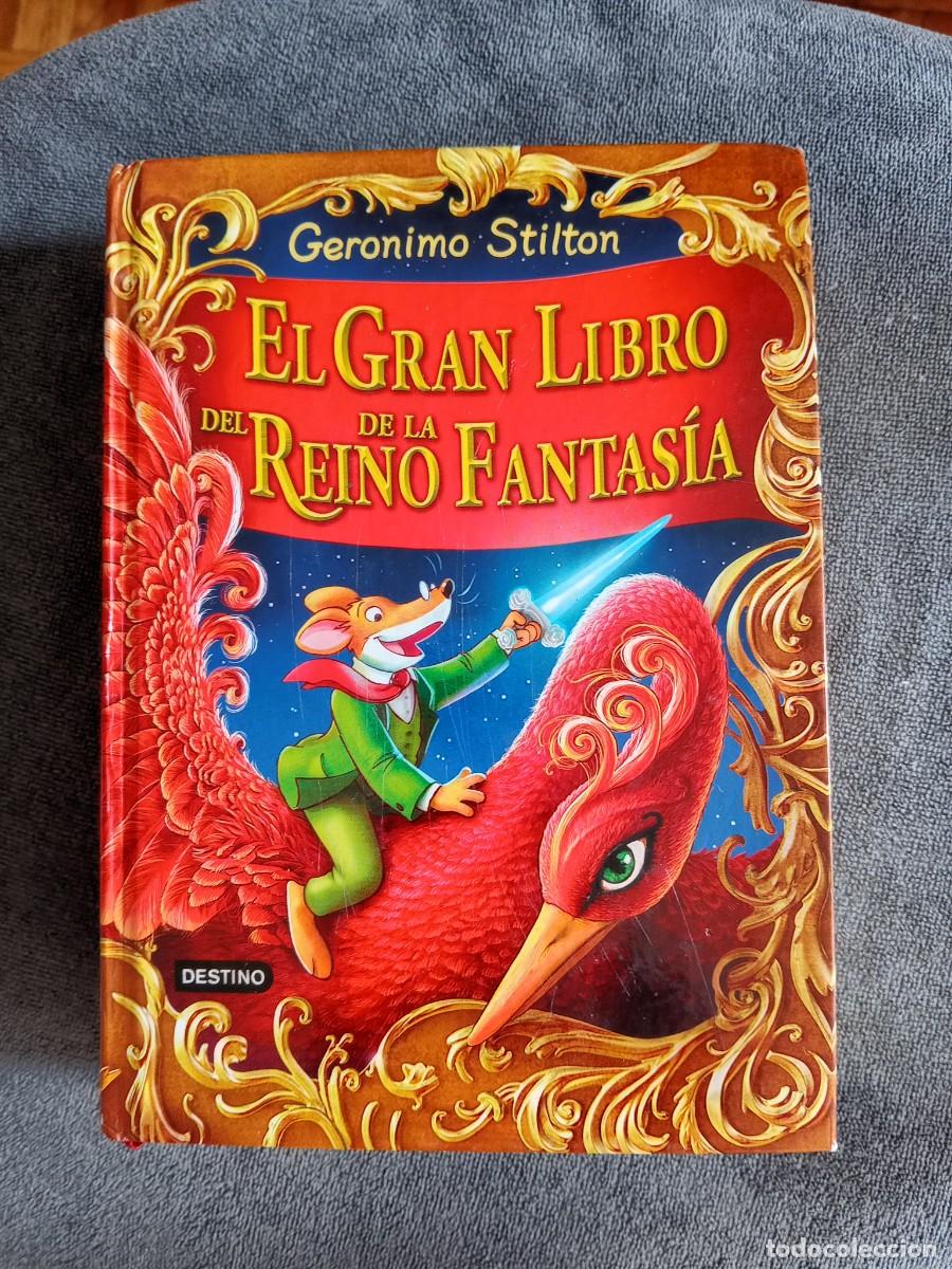 Libros de segunda mano: El Gran Libro del Reino de la Fantas&iacute;a. Ger&oacute;nimo Stilton - Foto 1