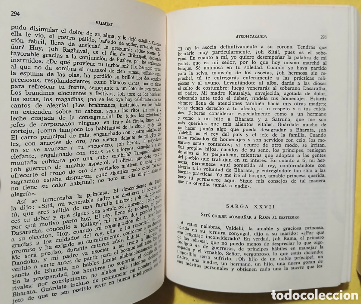 Libros de segunda mano: Valmiki, El Ramayana - Foto 3