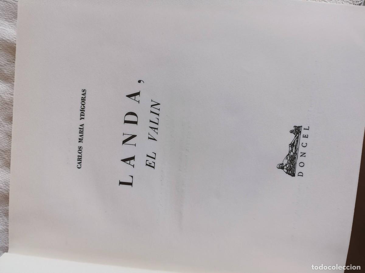 Libros de segunda mano: Yd&iacute;goras, Carlos Mar&iacute;a. Landa, el val&iacute;n - Foto 4