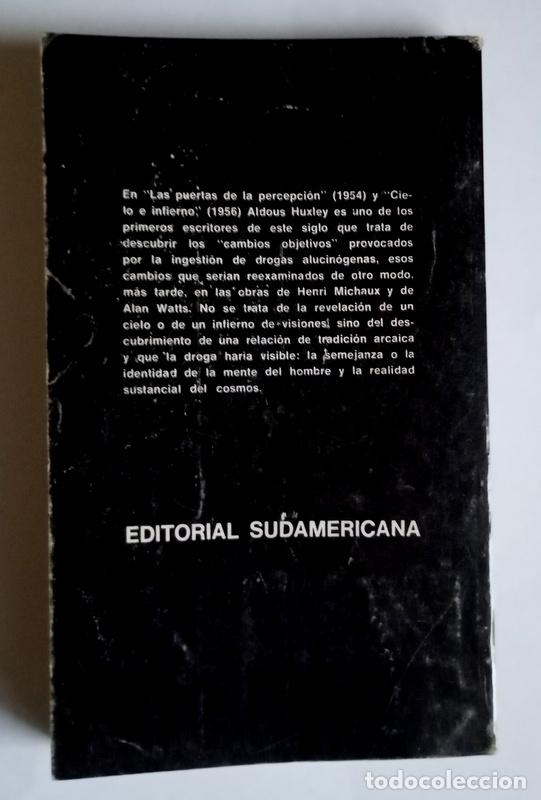 Libros de segunda mano: LAS PUERTAS DE LA PERCEPCION / CIELO E INFIERNO - ALDOUS HUXLEY - Foto 3