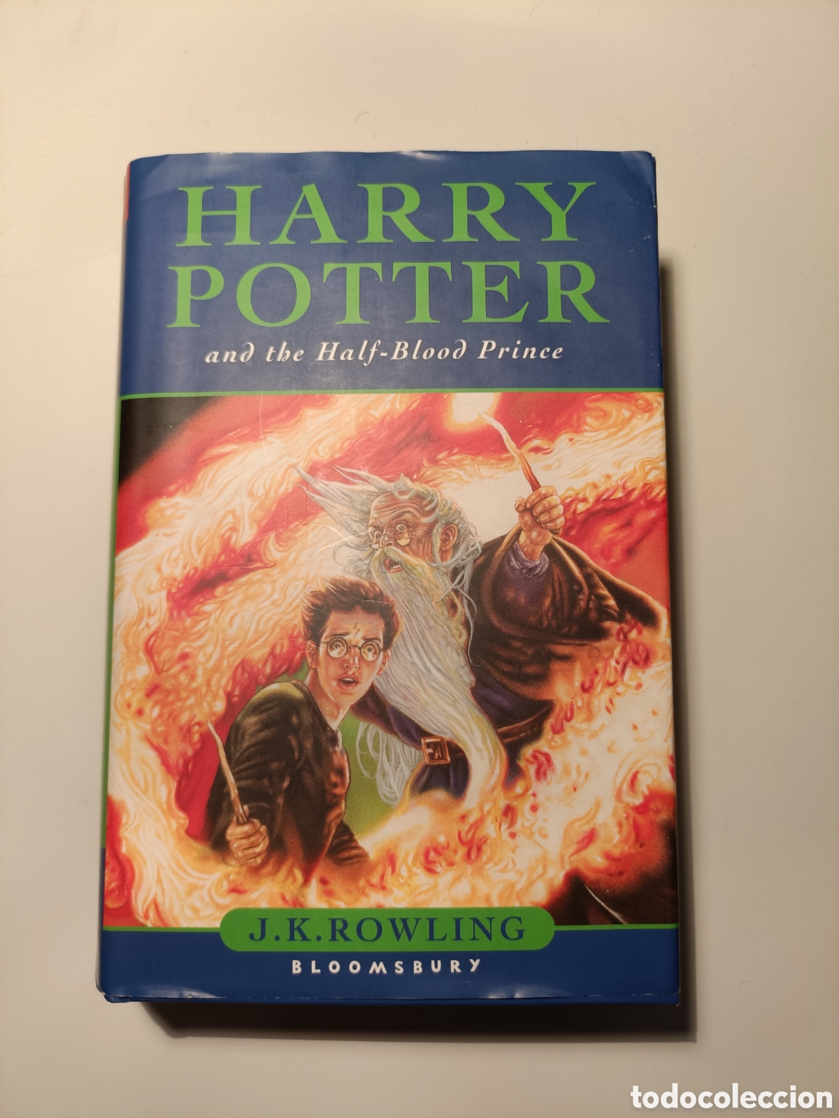 Libros de segunda mano: First edition errata p&aacute;gina 99 Harry Potter and the Half-Blood Prince (Hardcover - Bloomsbury, 2005)