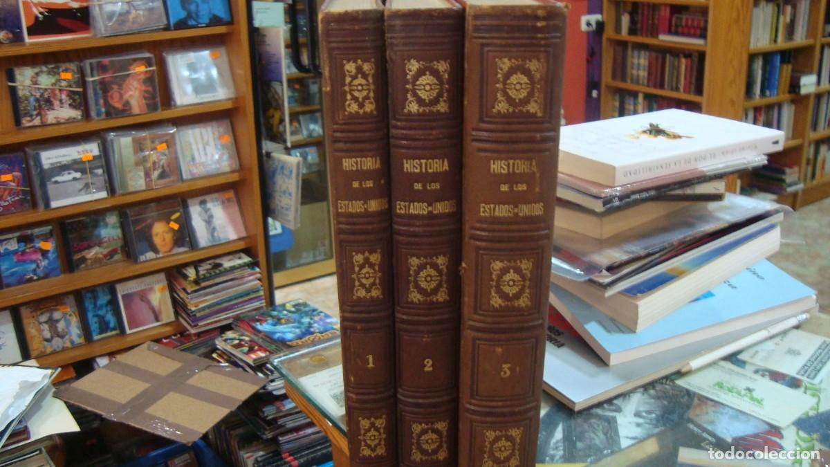 Libros de segunda mano: Historia de los Estados Unidos 1878, Montaner y Simon