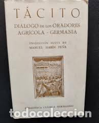 Libros de segunda mano: Di&aacute;logo de los oradores - T&aacute;cito, Cayo Cornelio - Librer&iacute;a y Casa Editorial Hernando - 1950