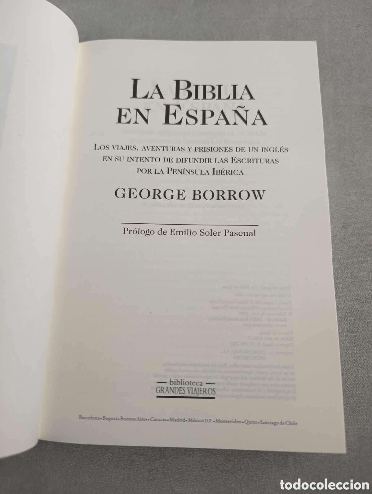 Libros de segunda mano: LA B&Iacute;BLIA EN ESPA&Ntilde;A - GEORGE BORROW - Foto 4