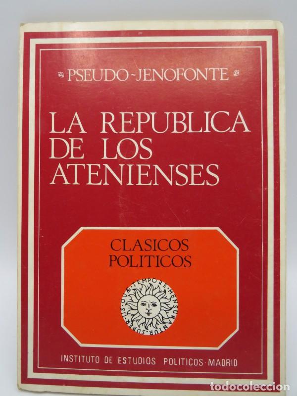 Libros de segunda mano: La Rep&uacute;blica de los Atenienses - Jenofonte - 1971 - Foto 1