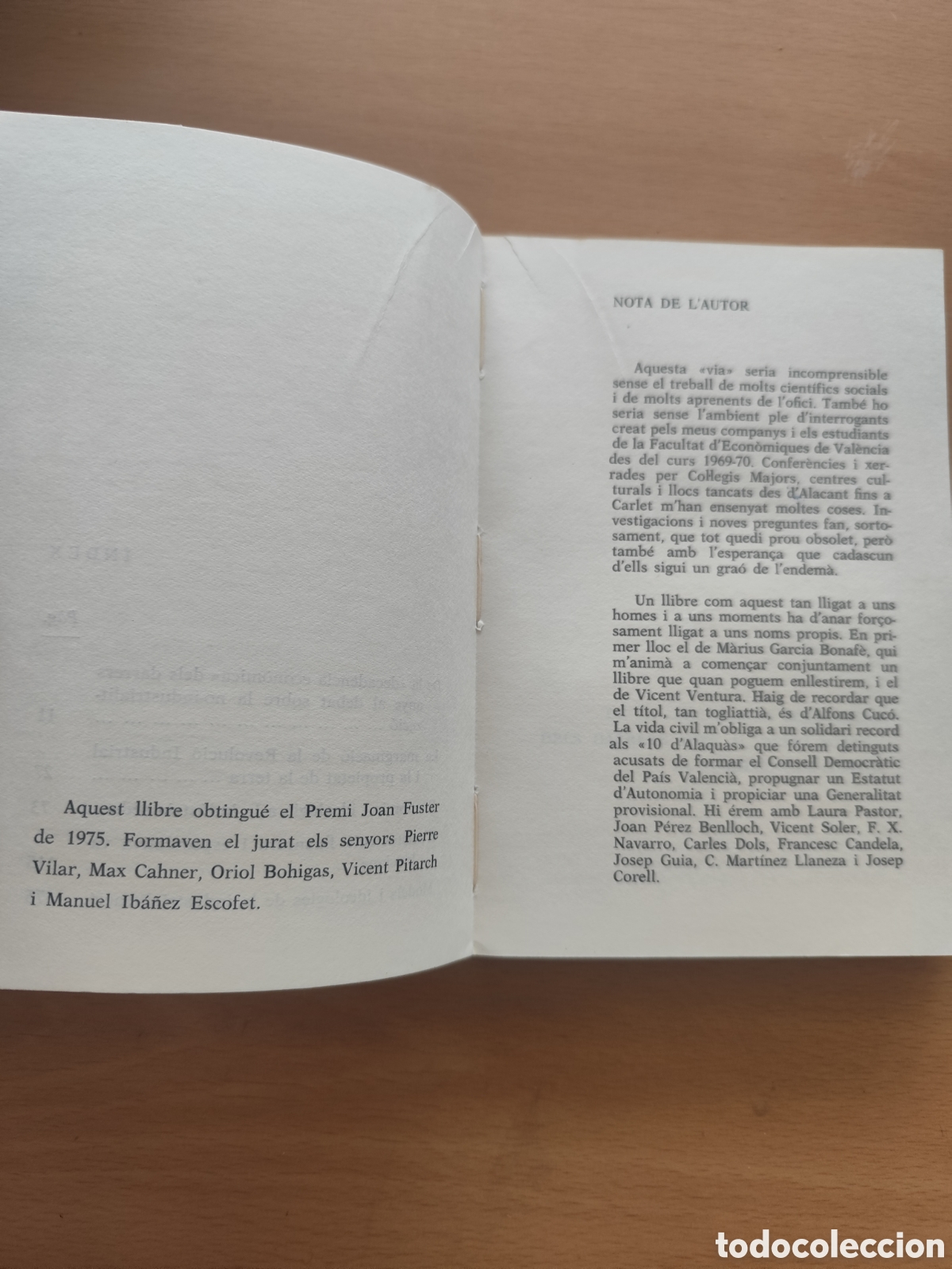 Libros de segunda mano: LA VIA VALENCIANA - ERNEST LLUCH - Foto 2