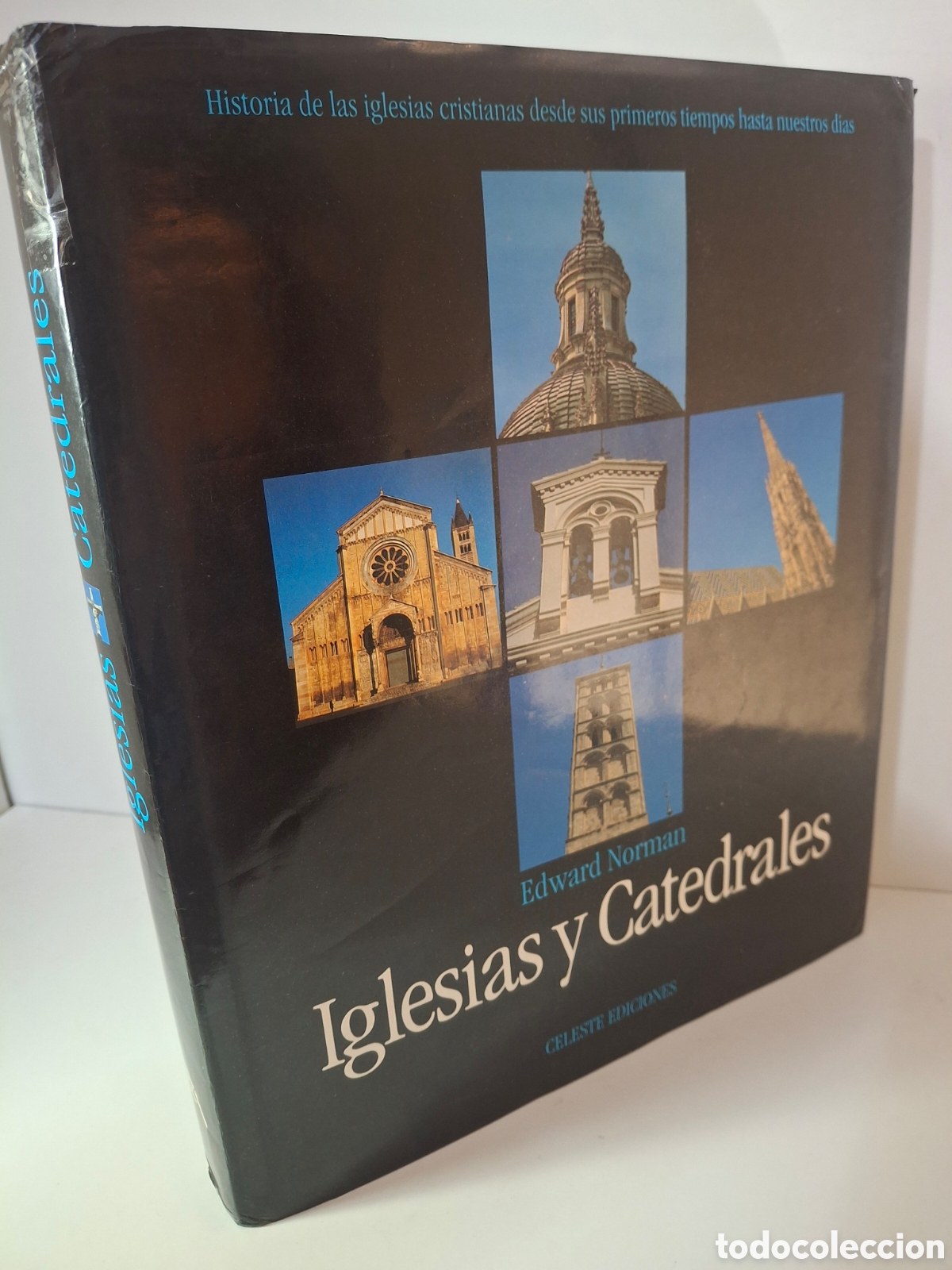 Libros de segunda mano: IGLESIAS Y CATEDRALES, EDWARD NORMAN, CELESTE EDICIONES, 1990