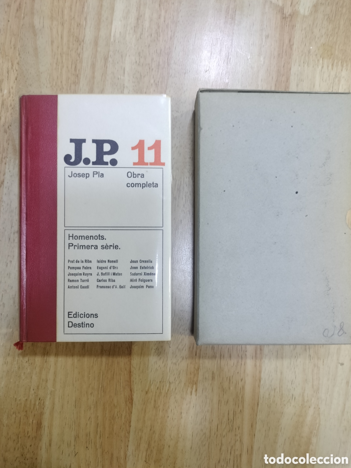 Libros de segunda mano: Josep Pla. Obra completa. Vol 11. Homenots Primera s&egrave;rie