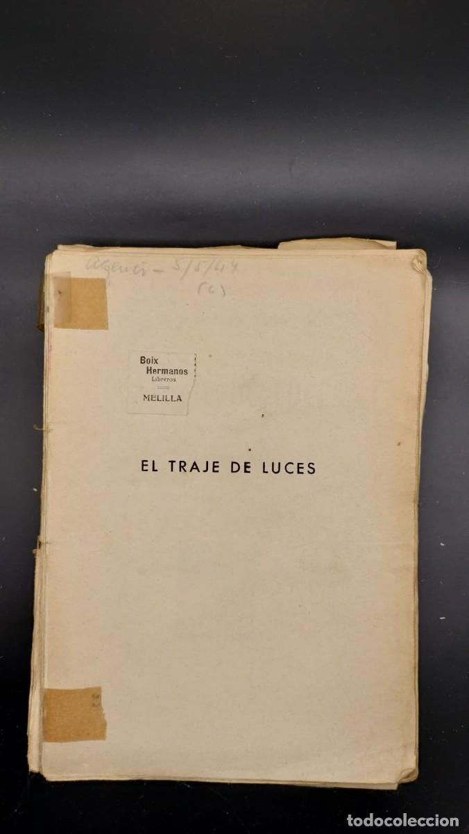 Libros de segunda mano: El traje de luces. El caballero audaz. 1944