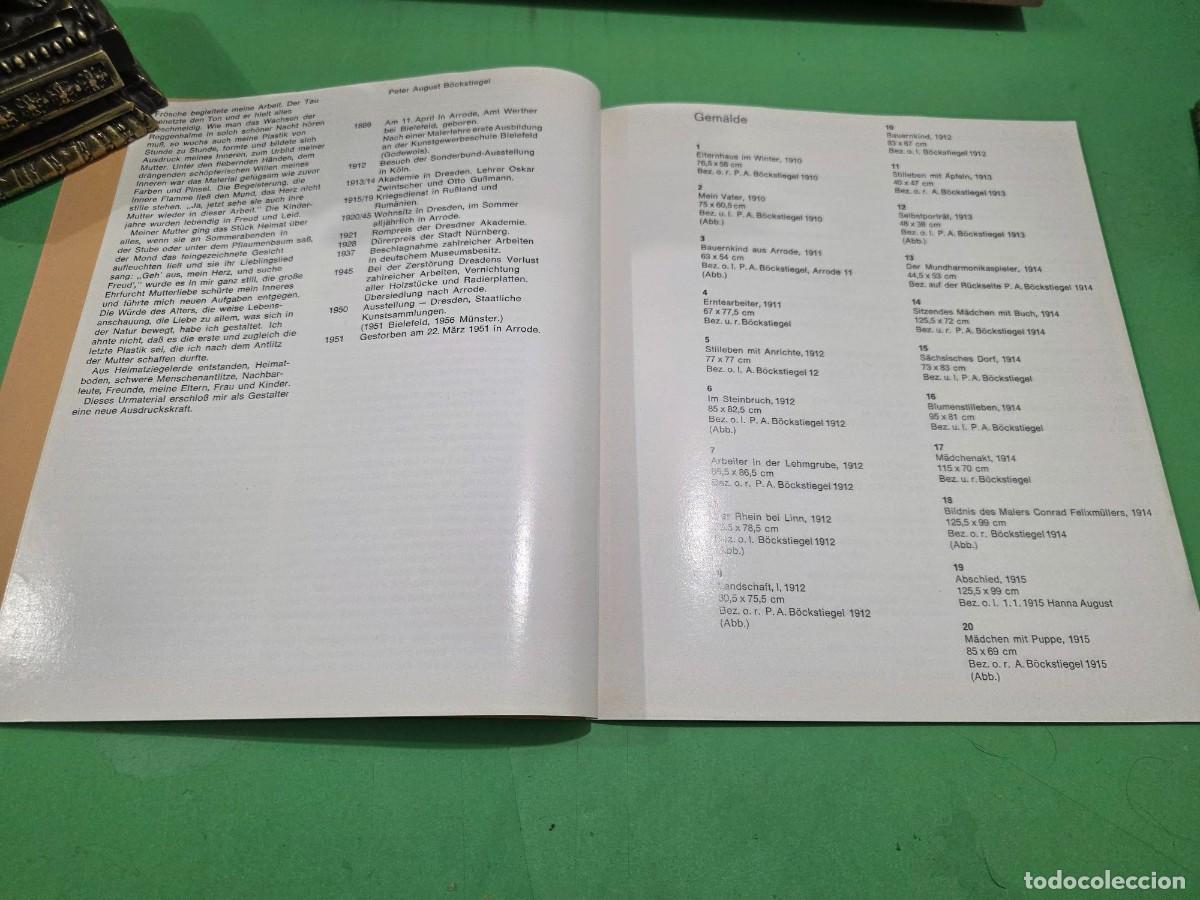 Libros de segunda mano: &rdquo;&rdquo;P. A. B&Oacute;CKSTIEGEL&rdquo;&rdquo;...1889-1951...CAT&Aacute;LOGO...1970... - Foto 6