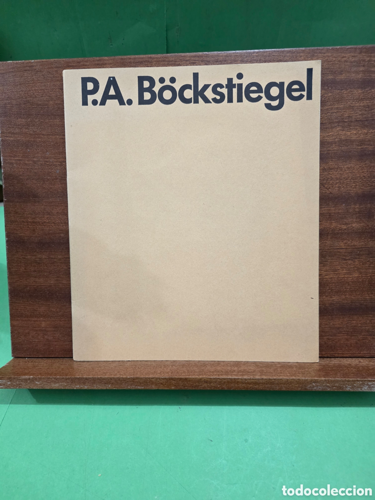 Libros de segunda mano: &rdquo;&rdquo;P. A. B&Oacute;CKSTIEGEL&rdquo;&rdquo;...1889-1951...CAT&Aacute;LOGO...1970...