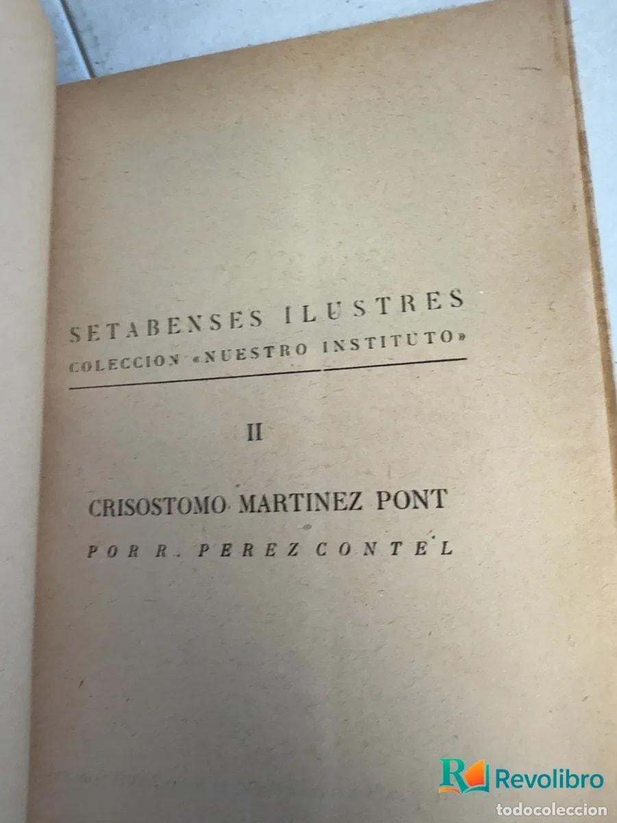 Libros de segunda mano: Chrysostomus Mart&iacute;nez - P&eacute;rez Contel - Foto 3